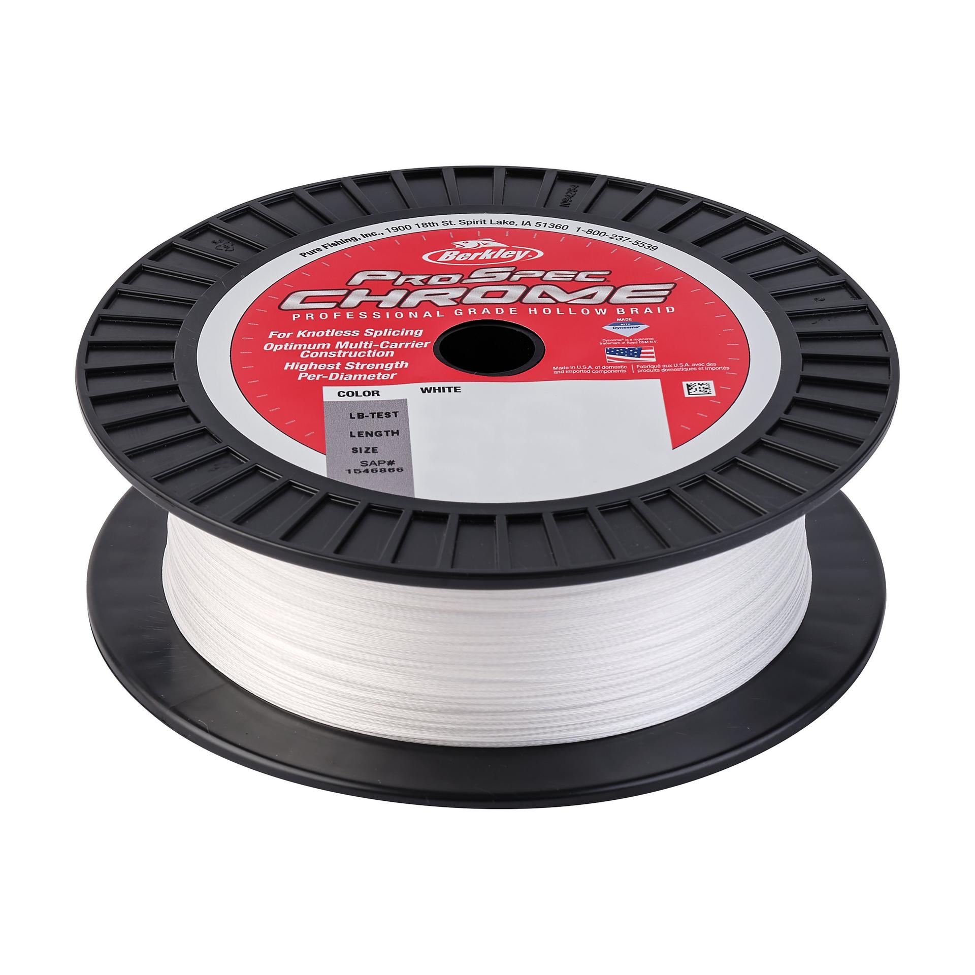 ProSpec® Chrome Premium Hollow Braid - Berkley