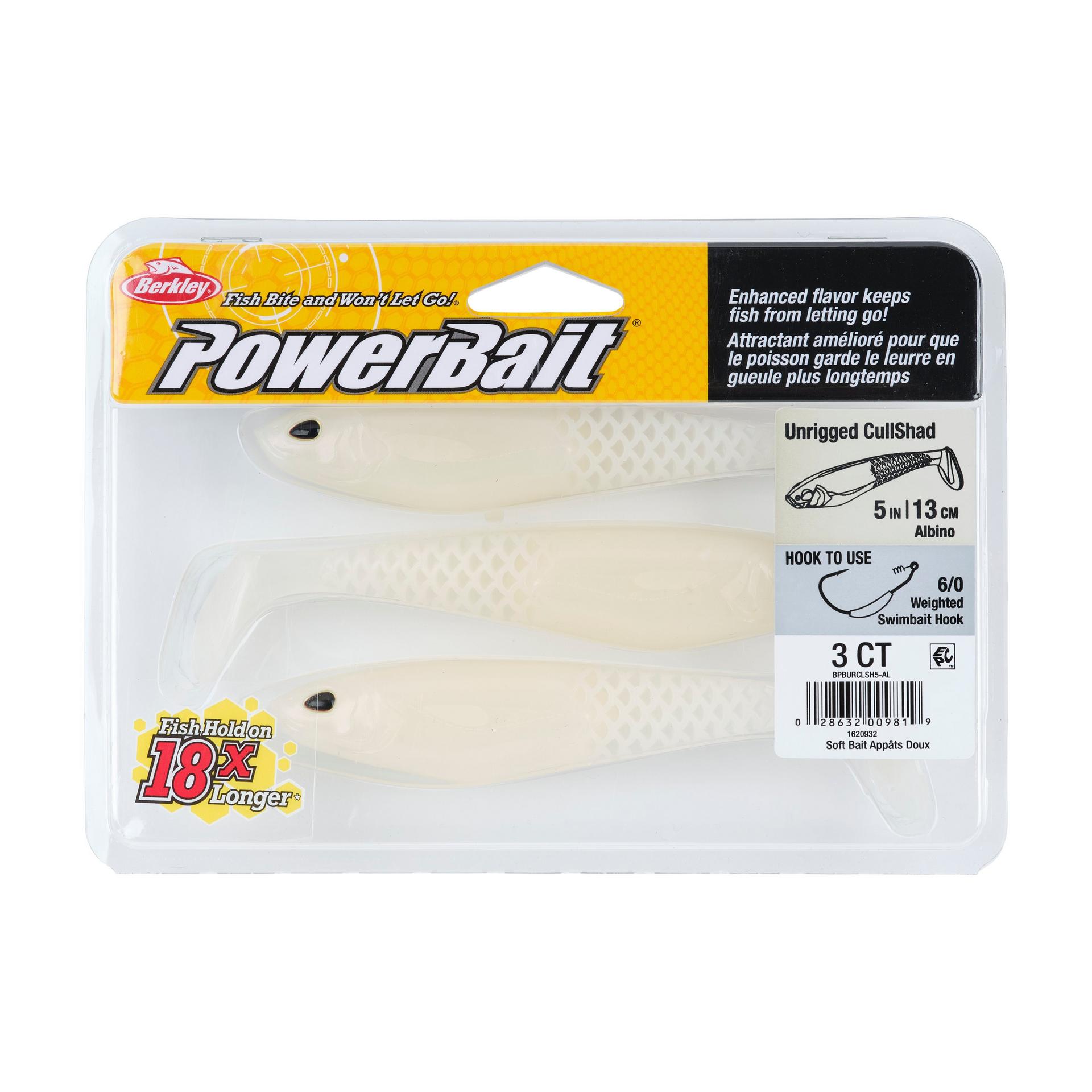 PowerBait® Unrigged CullShad - Berkley