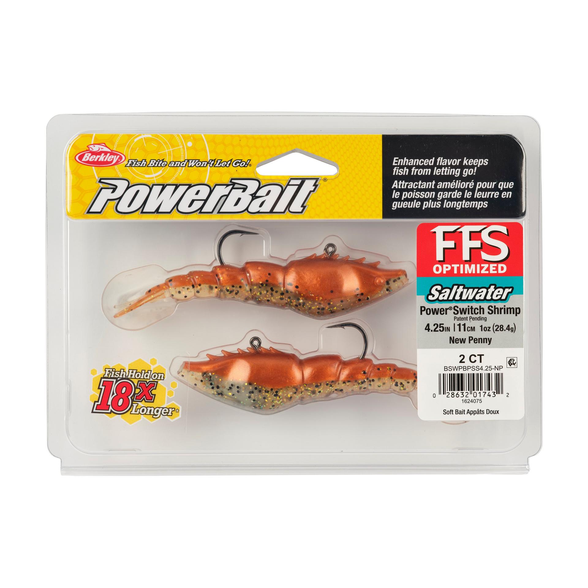 PowerBait® Saltwater PowerSwitch Shrimp - Berkley