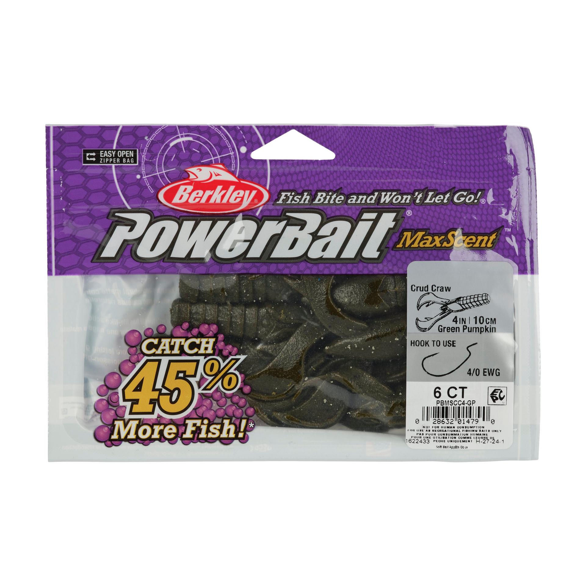Powerbait® MaxScent Crud Craw - Berkley