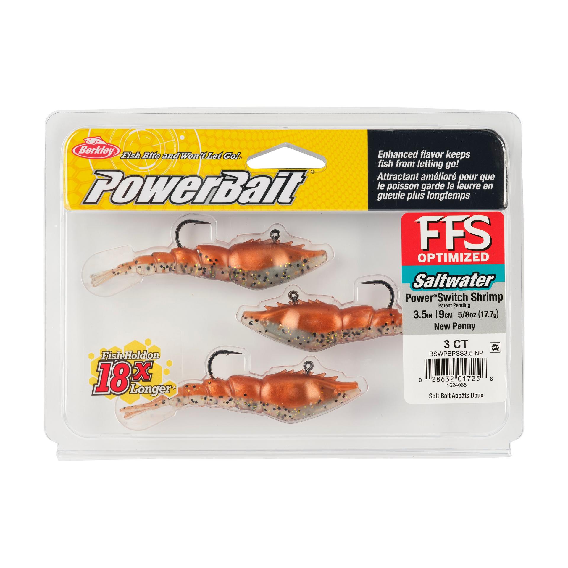 PowerBait® Saltwater PowerSwitch Shrimp - Berkley