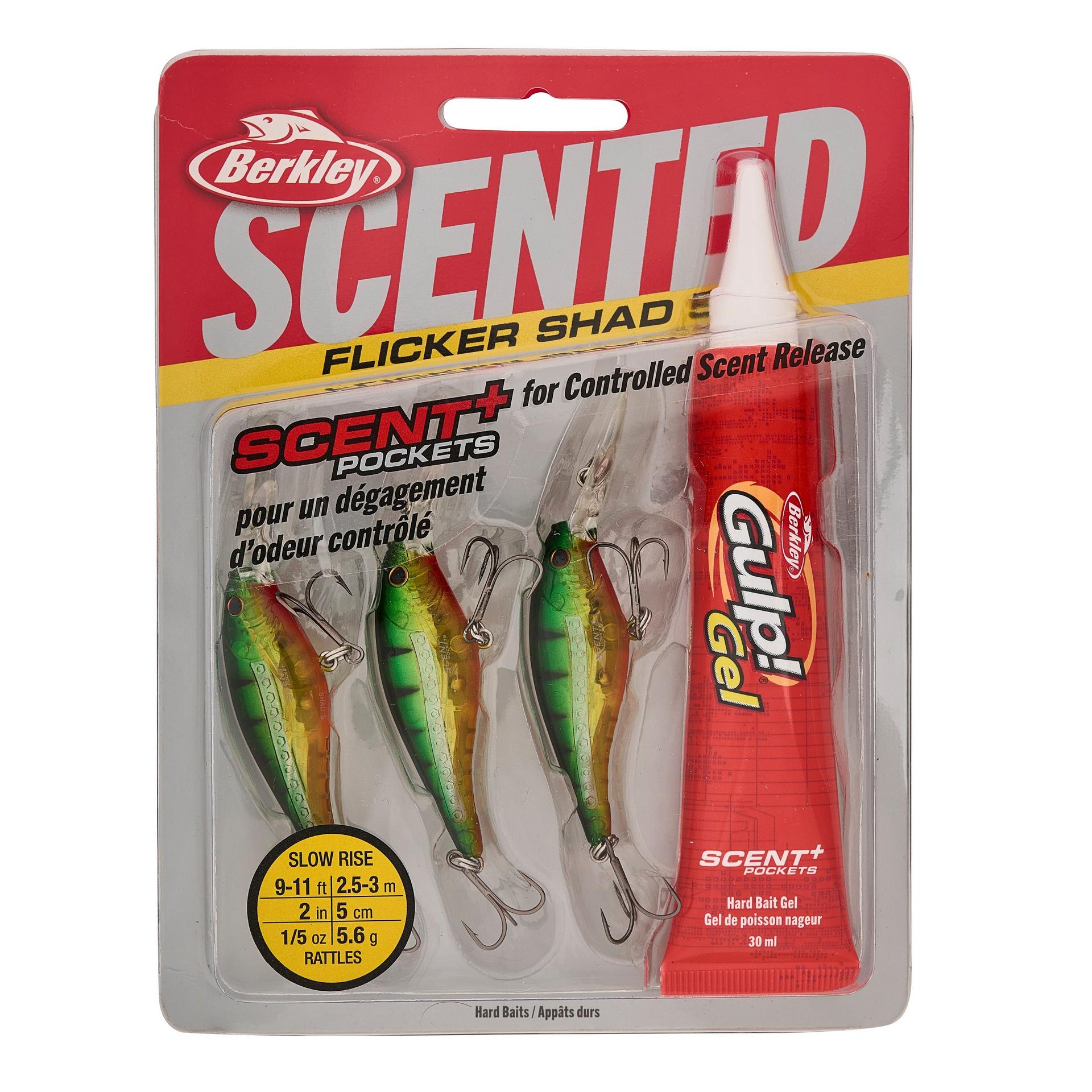 Scented Flicker Shad® Pro Pack - Berkley