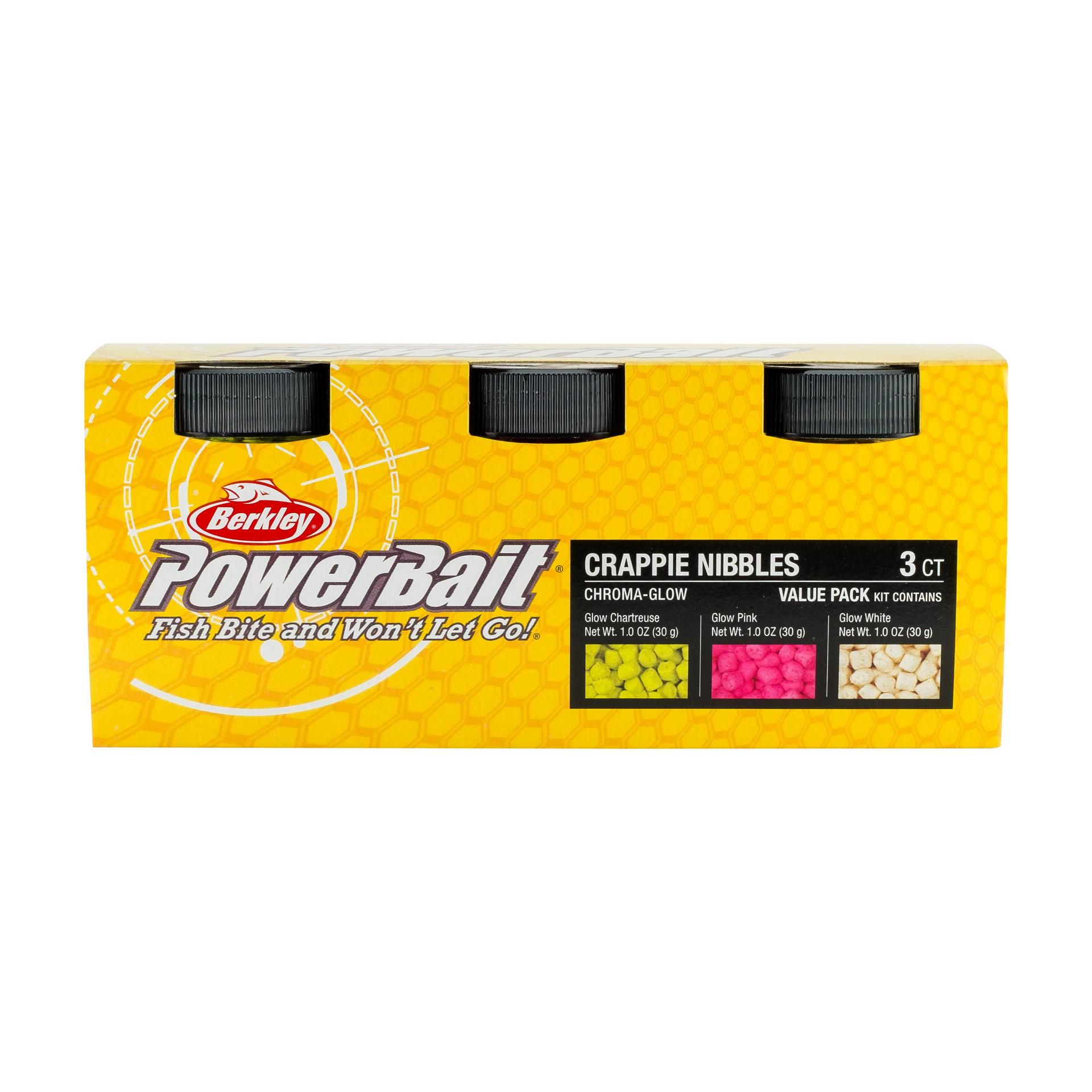 PowerBait®ChromaGlow Crappie Nibble Asst - Berkley