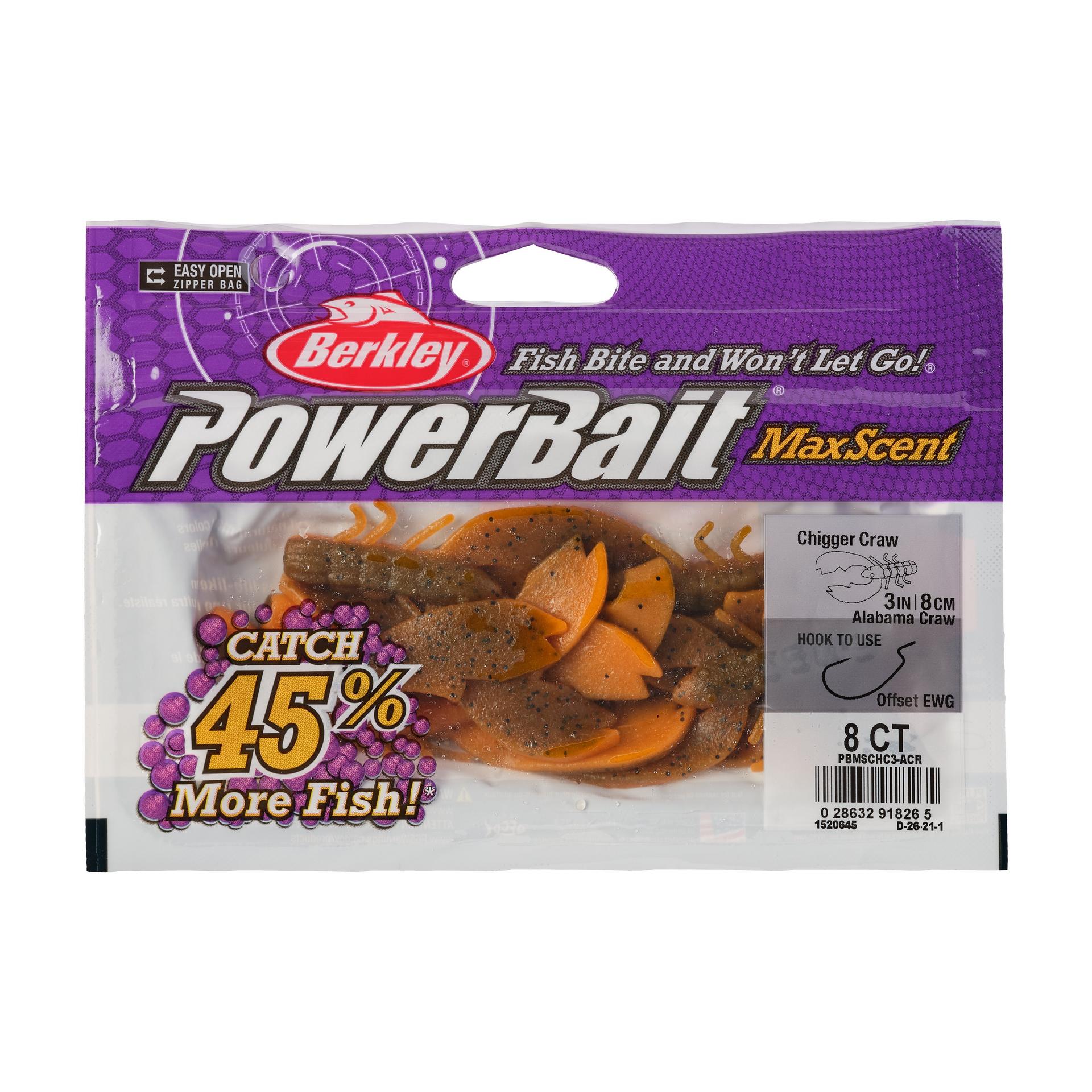 PowerBait® MaxScent Chigger Craw - Berkley